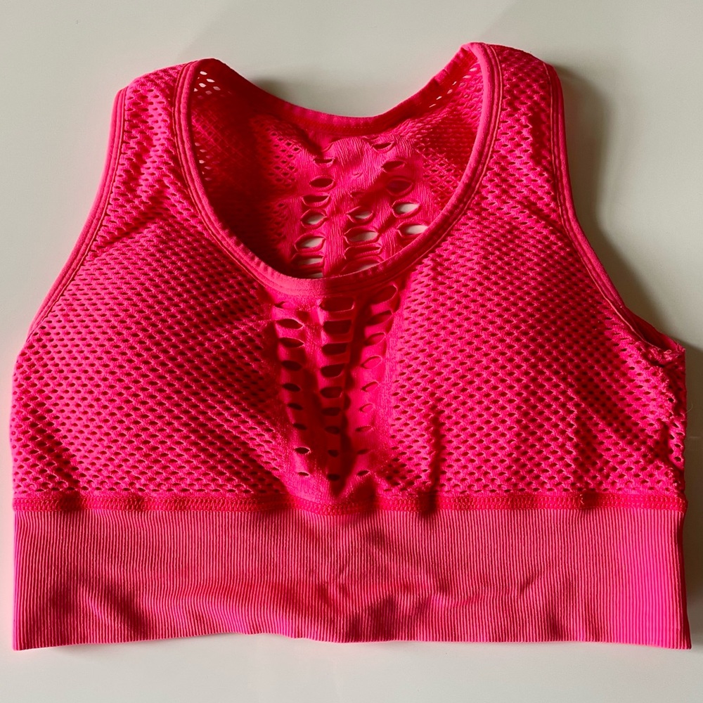 Neon Pink Z By Zella Sports Bra